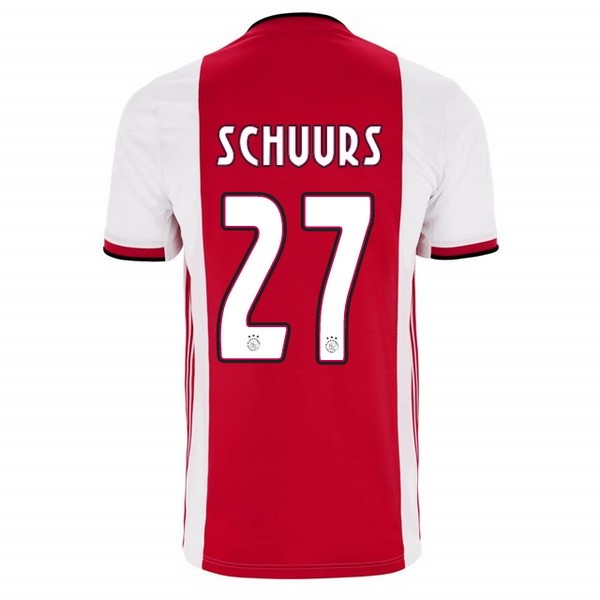 Camiseta Ajax 1ª Schuurs 2019/20 Rojo